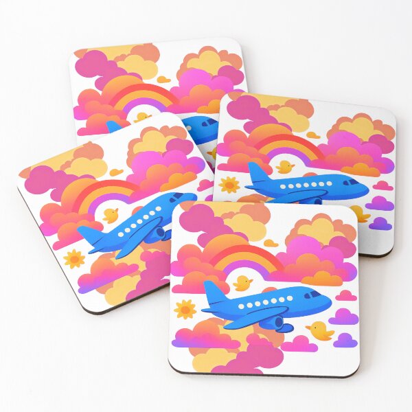 Item preview, Airplane in the Clouds designed and sold by Craftonmegan.