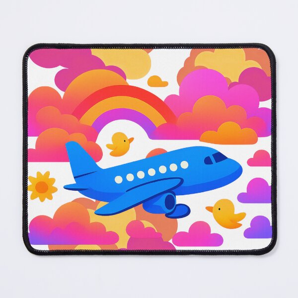 Item preview, Airplane in the Clouds designed and sold by Craftonmegan.