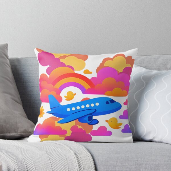 Item preview, Airplane in the Clouds designed and sold by Craftonmegan.