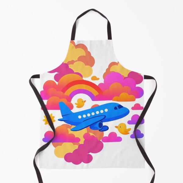 Item preview, Airplane in the Clouds designed and sold by Craftonmegan.