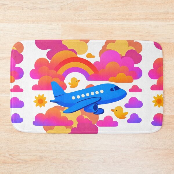 Item preview, Airplane in the Clouds designed and sold by Craftonmegan.