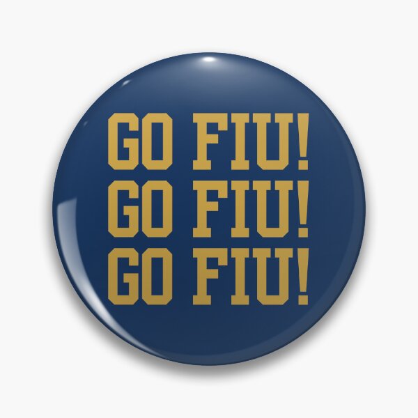 Item preview, FIU Navy Gameday Button/Pin designed and sold by kaceyaucello.