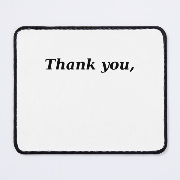 Item preview, Thank You Shirt – Minimalist Signature Tee – Clean Aesthetic Typography – Subtle Statement Style designed and sold by IrynaLineArt.