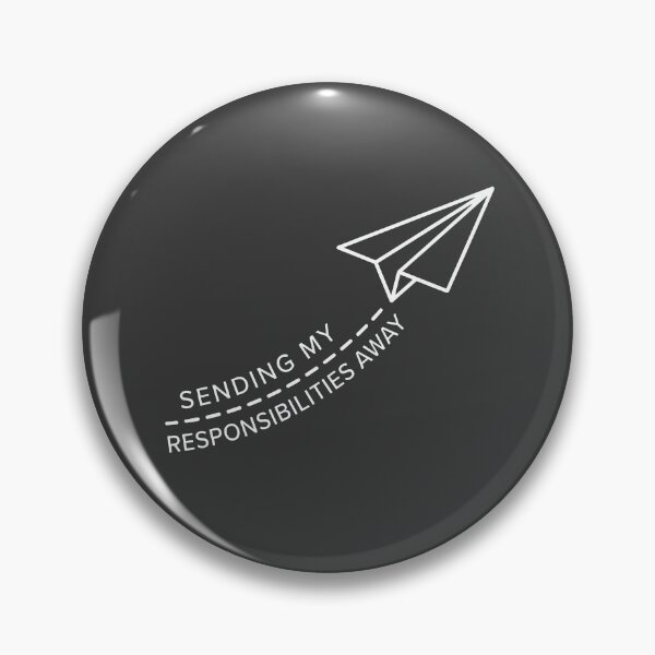 Item preview, Sending My Responsibilities Away Paper Plane designed and sold by KeremYurtseven.