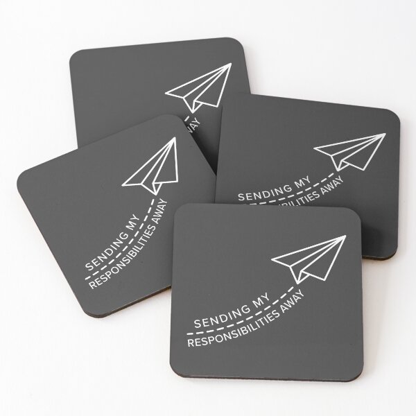 Item preview, Sending My Responsibilities Away Paper Plane designed and sold by KeremYurtseven.