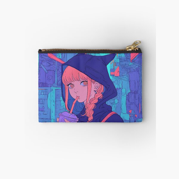 Item preview, Control Waifu Midnight Boba Time Anime designed and sold by AnimeArsenalPrints.