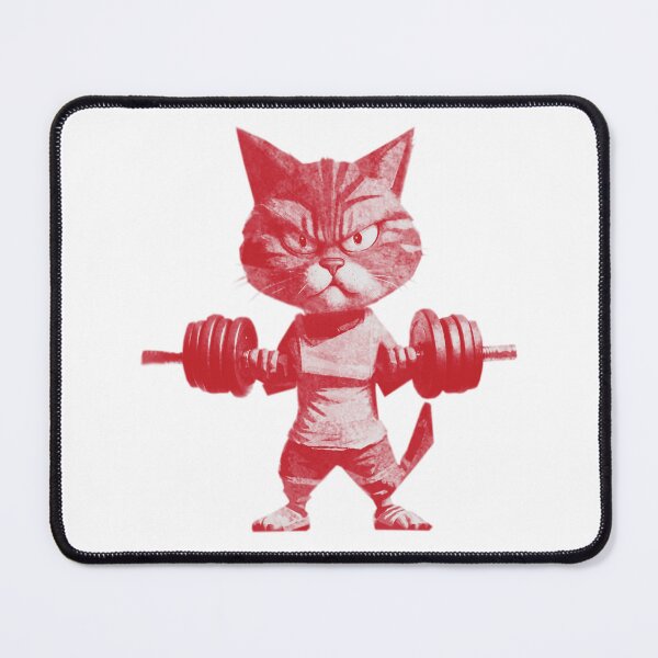 Item preview, Grim Gym Cat designed and sold by kinpirks.