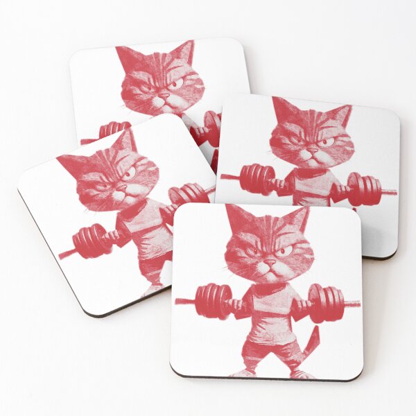 Item preview, Grim Gym Cat designed and sold by kinpirks.