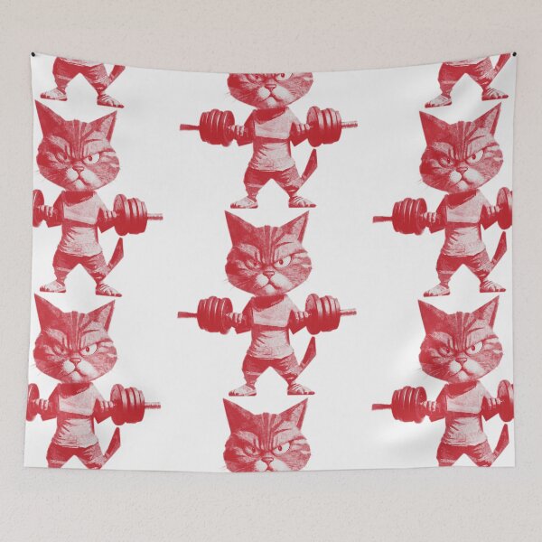 Item preview, Grim Gym Cat designed and sold by kinpirks.