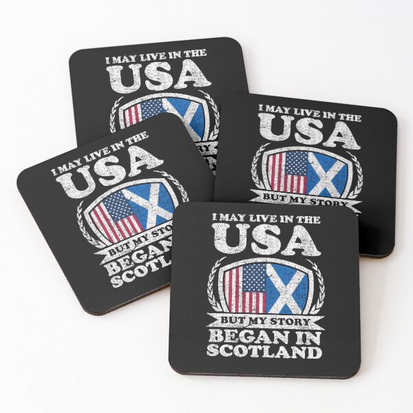 Item preview, I May Live In USA But My Story Began In Scotland designed and sold by GabbyKash.