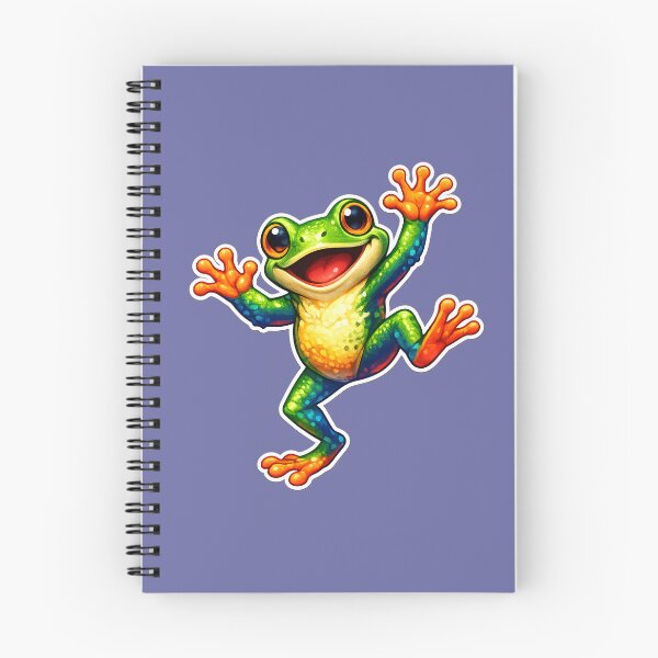Item preview, Groovy Dancing Frog Colorful Fun designed and sold by Orca Chuckle Studios.