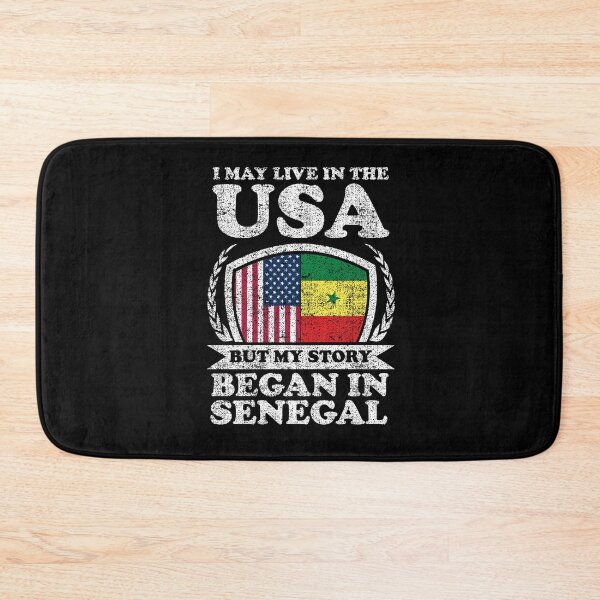 Item preview, I May Live In USA But My Story Began In Senegal designed and sold by GabbyKash.