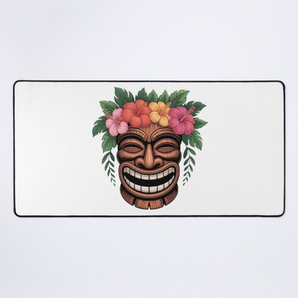 Item preview, Tropical Happy Tiki Mask designed and sold by YounexxART.