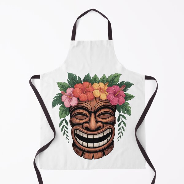 Item preview, Tropical Happy Tiki Mask designed and sold by YounexxART.