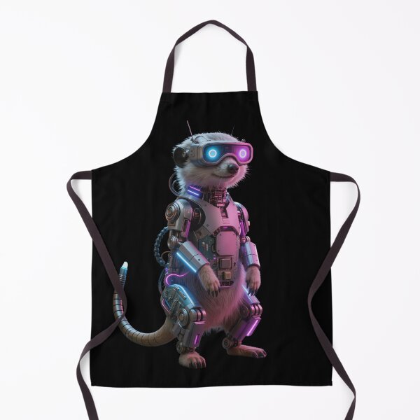 Item preview, Neon Sentinel Meerkat designed and sold by SynthRaccoon.