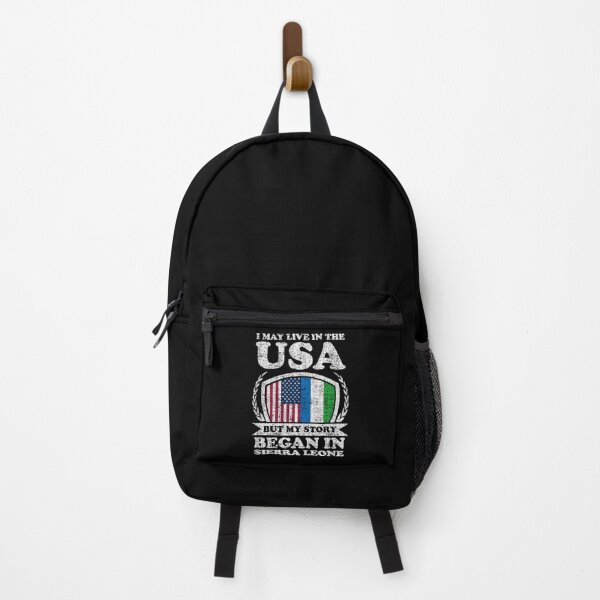Item preview, I May Live In USA But My Story Began In Sierra Leone designed and sold by GabbyKash.