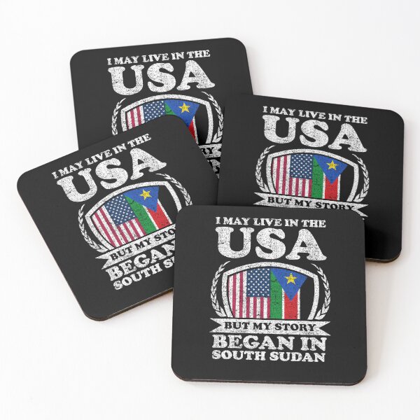 Item preview, I May Live In USA But My Story Began In South Sudan designed and sold by GabbyKash.