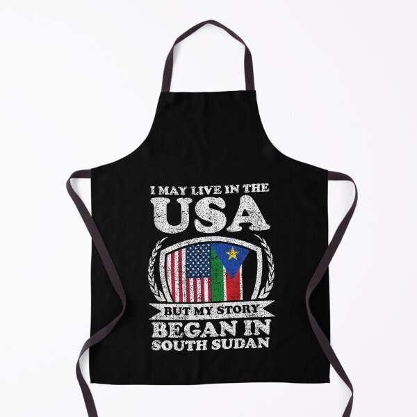 Item preview, I May Live In USA But My Story Began In South Sudan designed and sold by GabbyKash.