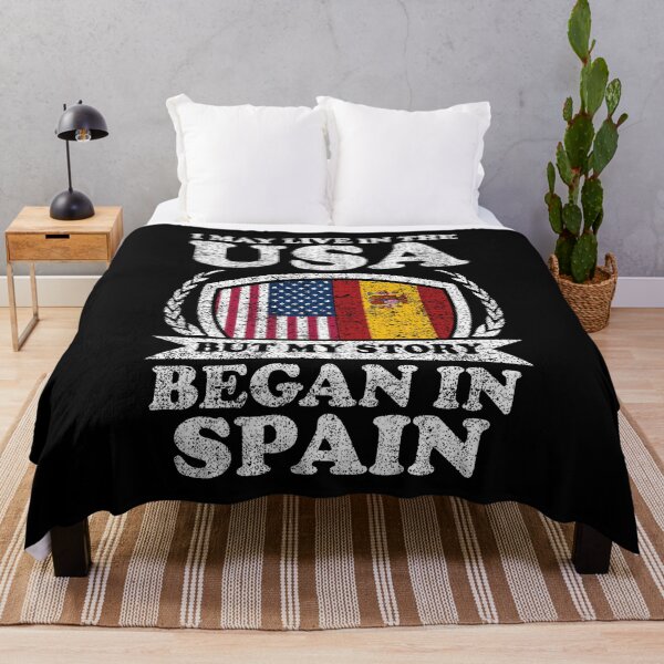 Item preview, I May Live In USA But My Story Began In Spain designed and sold by GabbyKash.