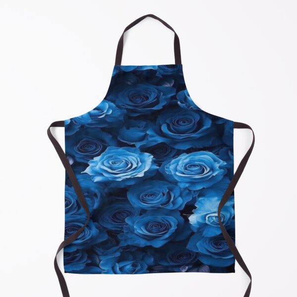 Item preview, Drawing of Royal blue blossom roses designed and sold by NivyasArtistry.