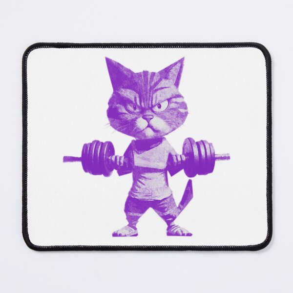 Item preview, Grim Gym Cat designed and sold by kinpirks.