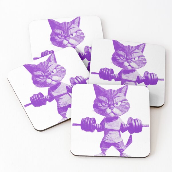 Item preview, Grim Gym Cat designed and sold by kinpirks.