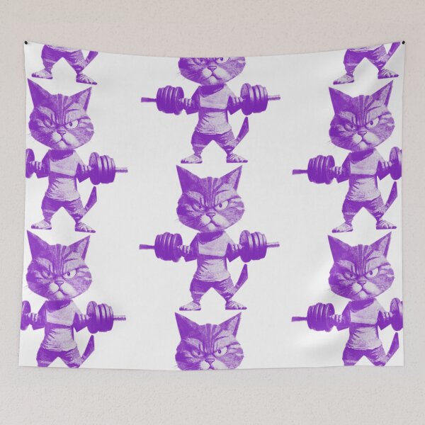 Item preview, Grim Gym Cat designed and sold by kinpirks.