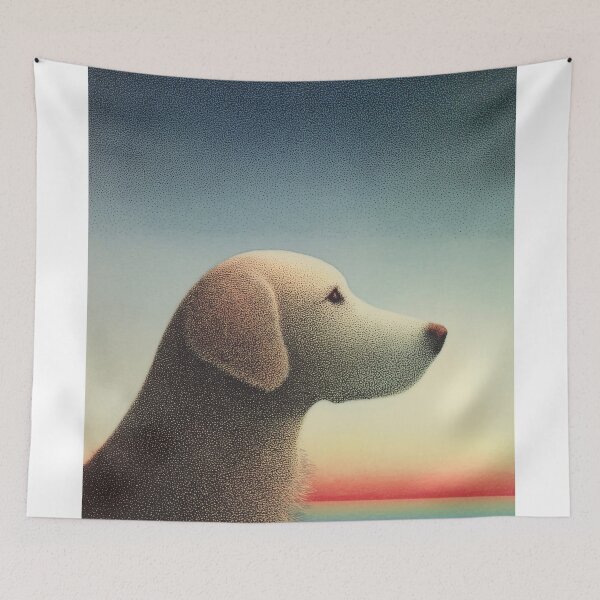 Item preview, Golden Retriever Silhouette at Sunset designed and sold by lautir.