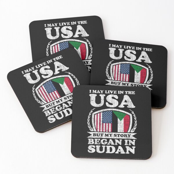 Item preview, I May Live In USA But My Story Began In Sudan   designed and sold by GabbyKash.