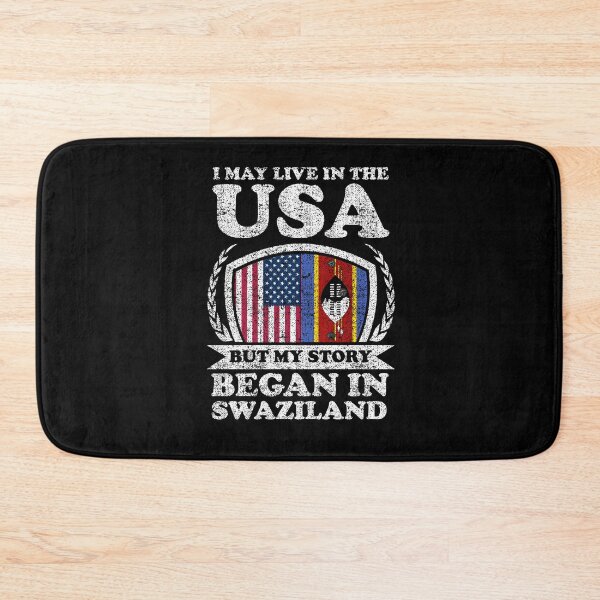 Item preview, I May Live In USA But My Story Began In Swaziland   designed and sold by GabbyKash.