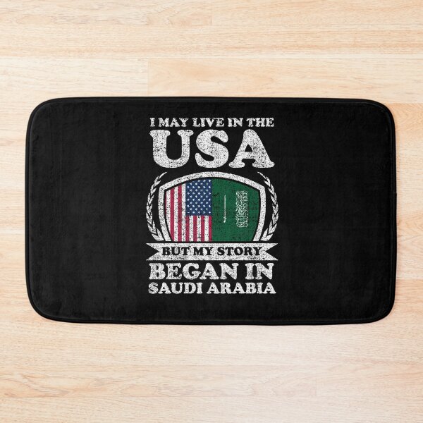 Item preview, I May Live In USA But My Story Began In Saudi Arabia  designed and sold by GabbyKash.
