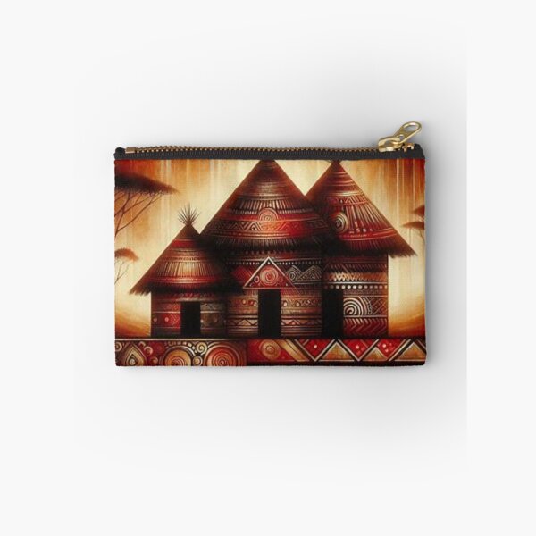 Item preview, Huts, Tribal Art Style  designed and sold by Shs-Kenya.