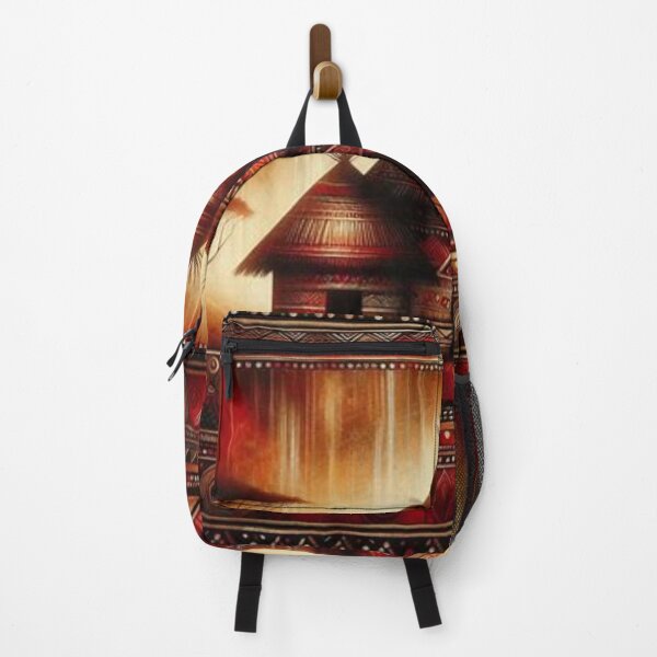 Item preview, Huts, Tribal Art Style designed and sold by Shs-Kenya.