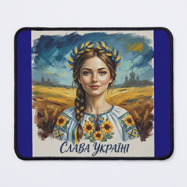 Item preview, Slava Ukraini - Glory to Ukraine Oil Painting Portrait designed and sold by HALYNA070824.