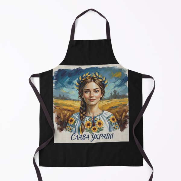 Item preview, Slava Ukraini - Glory to Ukraine Oil Painting Portrait designed and sold by HALYNA070824.