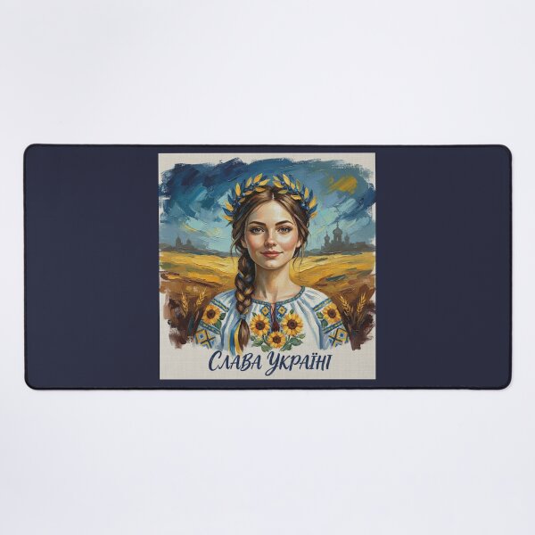 Item preview, Slava Ukraini - Glory to Ukraine Oil Painting Portrait designed and sold by HALYNA070824.