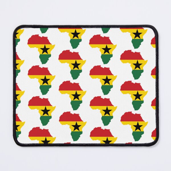 Item preview, Africa Map Ghana Flag Black Star Design designed and sold by fritz-10signer.