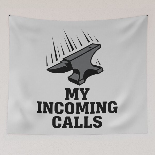 Item preview, My Incoming Calls Heavy Anvil designed and sold by KeremYurtseven.