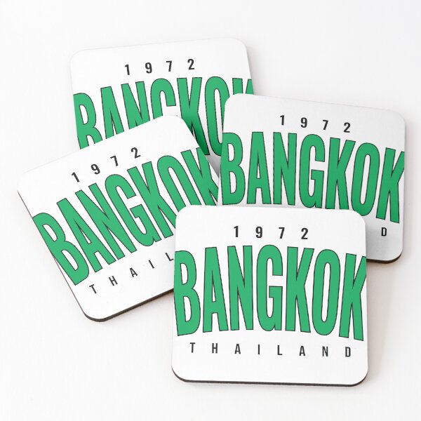 Item preview, Bangkok (a list of city names in Thailand) designed and sold by LuckyQueenSHOP.