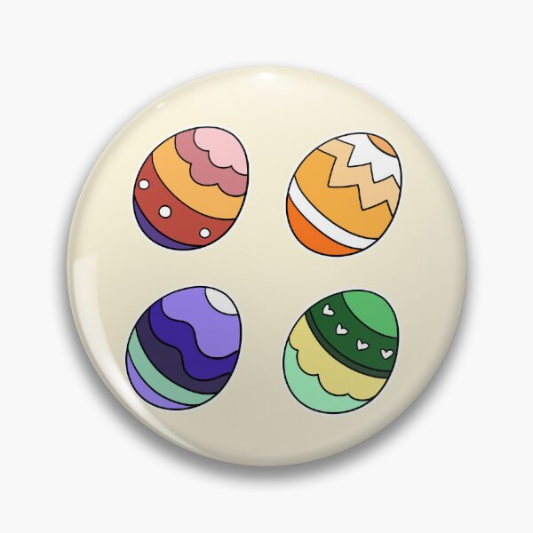 Item preview, Colorful Patterned Easter Eggs Sticker Set designed and sold by ubborn.
