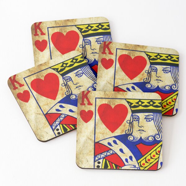 Item preview, Vintage King of Hearts Playing Card designed and sold by Kiddygifts.