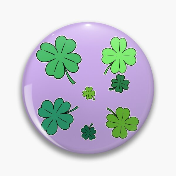Item preview, Lucky Green Four Leaf Clover Pattern Illustration designed and sold by ubborn.