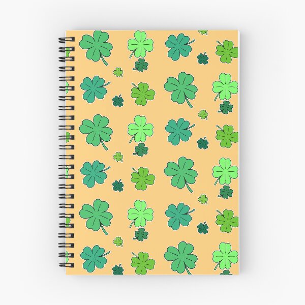 Item preview, Lucky Green Four Leaf Clover Pattern Illustration designed and sold by ubborn.