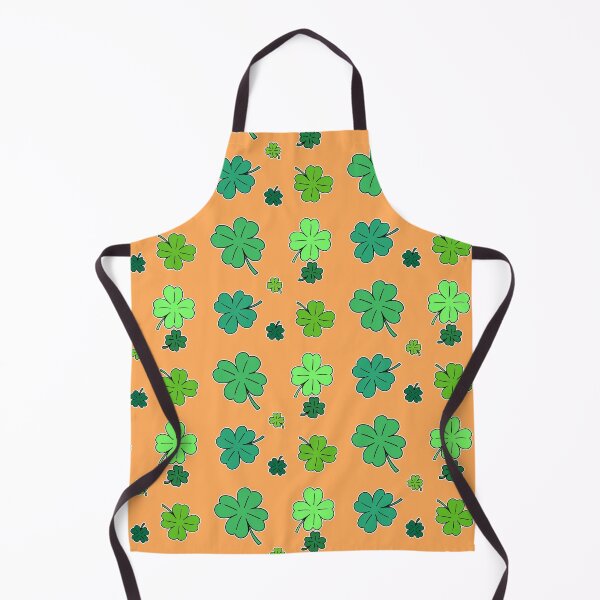 Item preview, Lucky Green Four Leaf Clover Pattern Illustration designed and sold by ubborn.