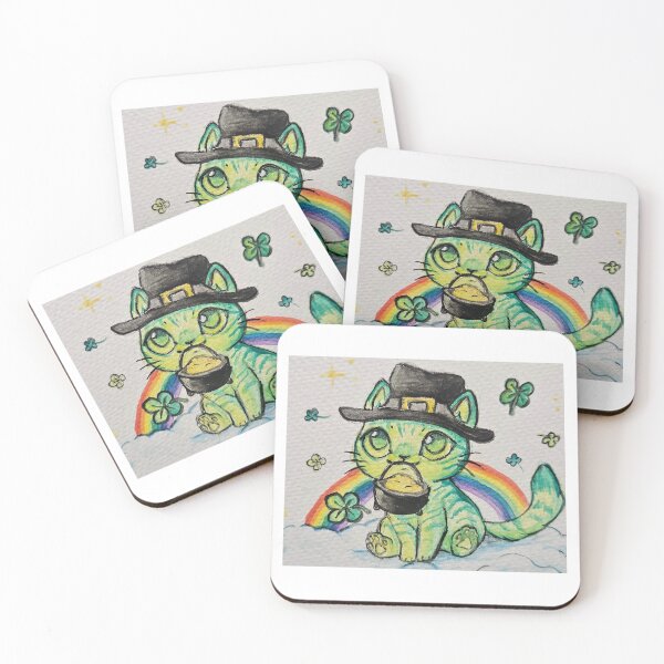 Item preview, Seamus the luck cat designed and sold by masterkeystudio.