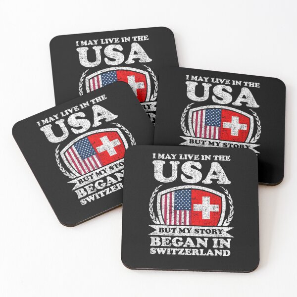 Item preview, I May Live In USA But My Story Began In Switzerland designed and sold by GabbyKash.