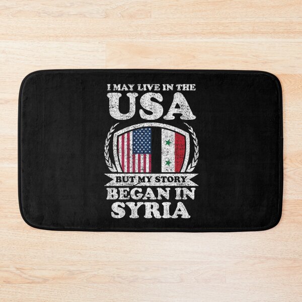 Item preview, I May Live In USA But My Story Began In Syria  designed and sold by GabbyKash.