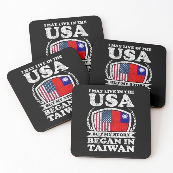Item preview, I May Live In USA But My Story Began In Taiwan  designed and sold by GabbyKash.