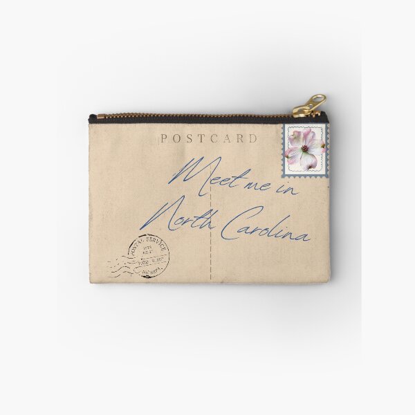 Item preview, Meet me in North Carolina, State Flower Stamped designed and sold by TKimerer.