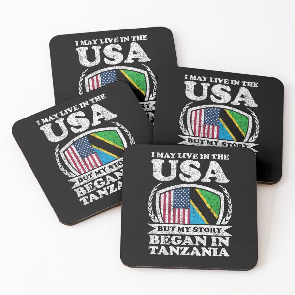 Item preview, I May Live In USA But My Story Began In Tanzania designed and sold by GabbyKash.